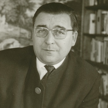 Josef Othmar Zöller (1926-2004), Aufnahme ca. 1965-1969 | Bild: BR/Unternehmensarchiv