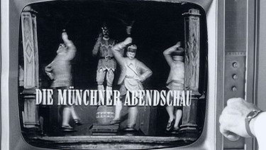 Die Münchner Abendschau ist das älteste Regionalprogramm im deutschen Fernsehen, 1954 | Bild: BR, Historisches Archiv