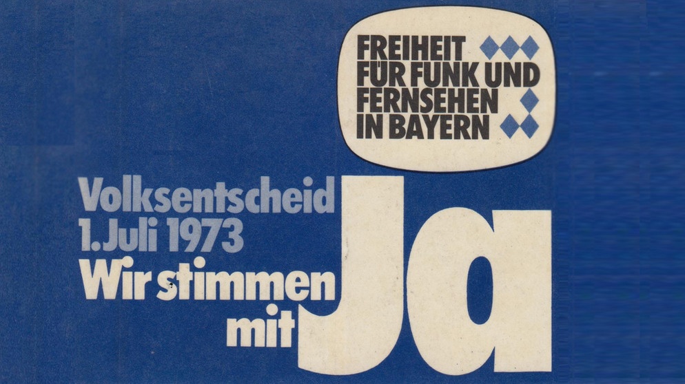 Bayerisches Rundfunkgesetz 1972/1973: Volksentscheid Für Die ...