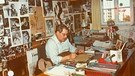 Jimmy Jungermann in seinem Büro im Funkhaus, ca. 1970 | Bild: BR, Historisches Archiv