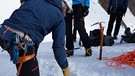 Sicherungs- und Bergungstechniken auf dem Gletscher | Bild: BR/Luis Trautmann