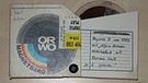 Tonband in Hülle mit einem Mitschnitt von Bayern 3 von Anfang/Mitte der 1980er | Bild: BR/Andreas Knedlik