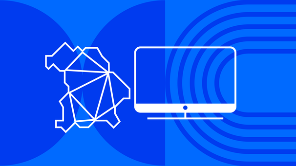 Bayernkarte und Fernseher | Bild: BR