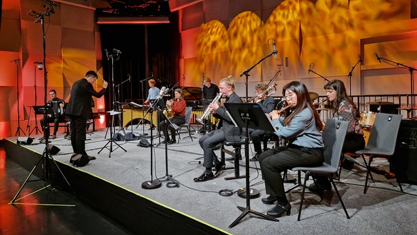 Das Gemeinschaftskonzert der bayerischen Musikhochschulen in vollem Gange | Bild: BR