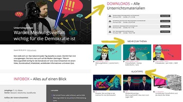 Screenshot So geht Medien-neue website | Bild: Screenshot