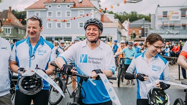 1. Etappe: Start in Landau an der Isar | Bild: BR/Vera Johannsen