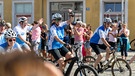 3. Etappe: Ankunft in Berching | Bild: BR/Ralf Wilschewski