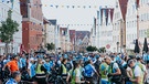 3. Etappe: Start in Donauwörth. | Bild: BR/Raphael Kast