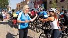 4. Etappe: Ankunft in Pegnitz. | Bild: BR/Ralf Wilschewski