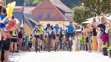 4. Etappe: Ankunft in Pegnitz | Bild: BR/Markus Konvalin