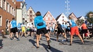 4. Etappe: Start in Berching. | Bild: BR/Sylvia Bentele