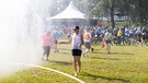 4. Etappe: Wasserpause in Ezelsdorf. | Bild: BR/Sylvia Bentele