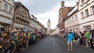 5. Etappe: Ankunft in Ebern. | Bild: BR/Markus Konvalin