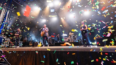 5. Etappe: Der Abend in Ebern - Konzert Milow. | Bild: BR/Ralf Wilschewski