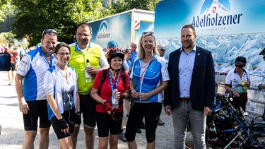 5. Etappe: Wasserpause in Veilbronn | Bild: BR/Sylvia Bentele