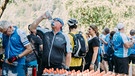 5. Etappe: Wasserpause in Veilbronn. | Bild: BR/Vera Johannsen