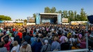 6. Etappe: BAYERN 1-Abend in Neustadt an der Aisch mit der BAYERN 1-Band. | Bild: BR/Ralf Wilschewski