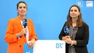 BR-Moderatorin Nicole Remann im Gespräch mit Jana Heigl  | Bild: BR