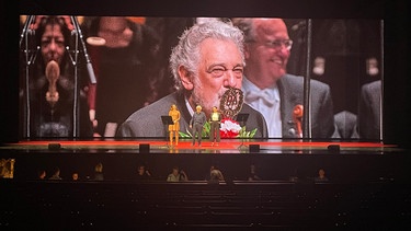 Das Münchner Rundfunkorchester bei der Feier des 40-jährigen Salzburger Bühnenjubiläums von Plácido Domingo 2014 | Bild: BR/Ulrich Pluta