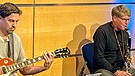 Das Live-Loop Duo Nauman (E.Gitarre) und Porsch (Klarinette) | Bild: Andrea Julia Rohàč